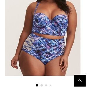 Plus size swim bottoms